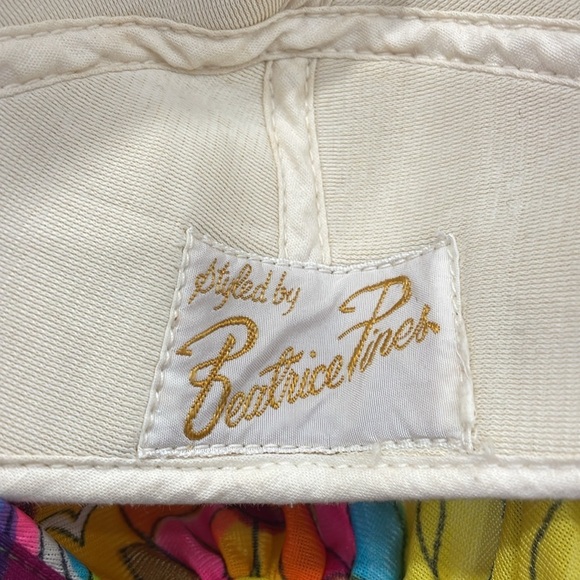 Vintage 1960s/1970s Styled by Beatrice Pines Floral Jumpsuit - Picture 15 of 15